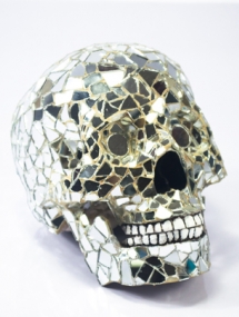 SK-101 The Crackled Mirror Skull
