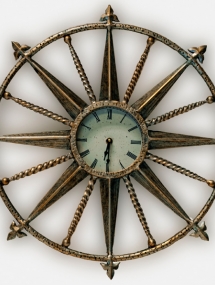 CL-071_Sun Wall Clock